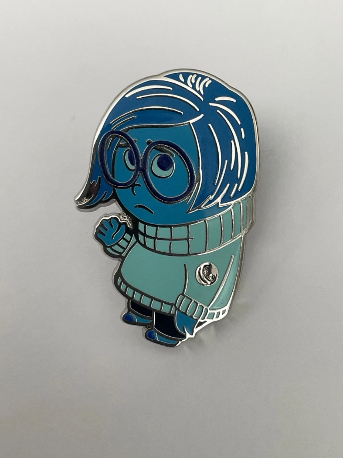 2025 Disney Parks WDW Hidden Disney Pin Sadness Blue Series Hidden Mickey Pin C5