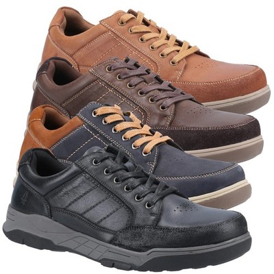 Herren Hush Puppies Finley Leger Schnürschuhe Smart Leder Schuhe Größen 6 bis 12
