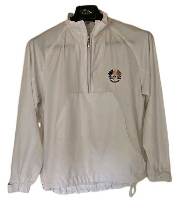 Ryder Cup 2006 Windbreaker K Club Womens UK 10 Quarter Zip White