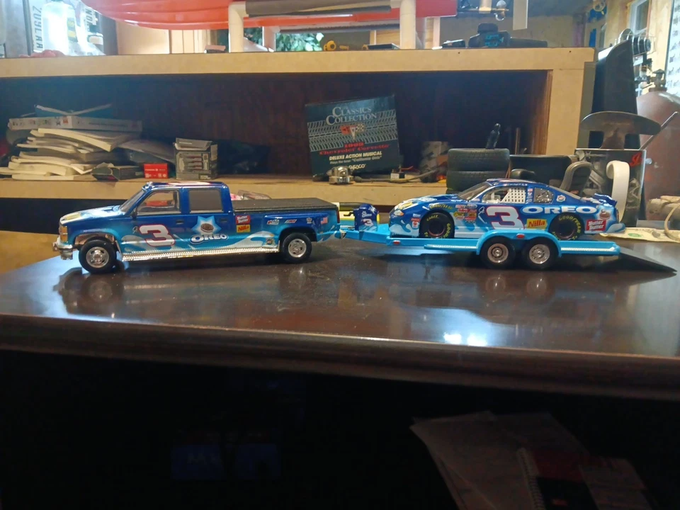 Coche de stock NASCAR Dale Earnhardt Jr Oreo/Ritz Trackside Collection escala 1:24 Foto 4 de 4