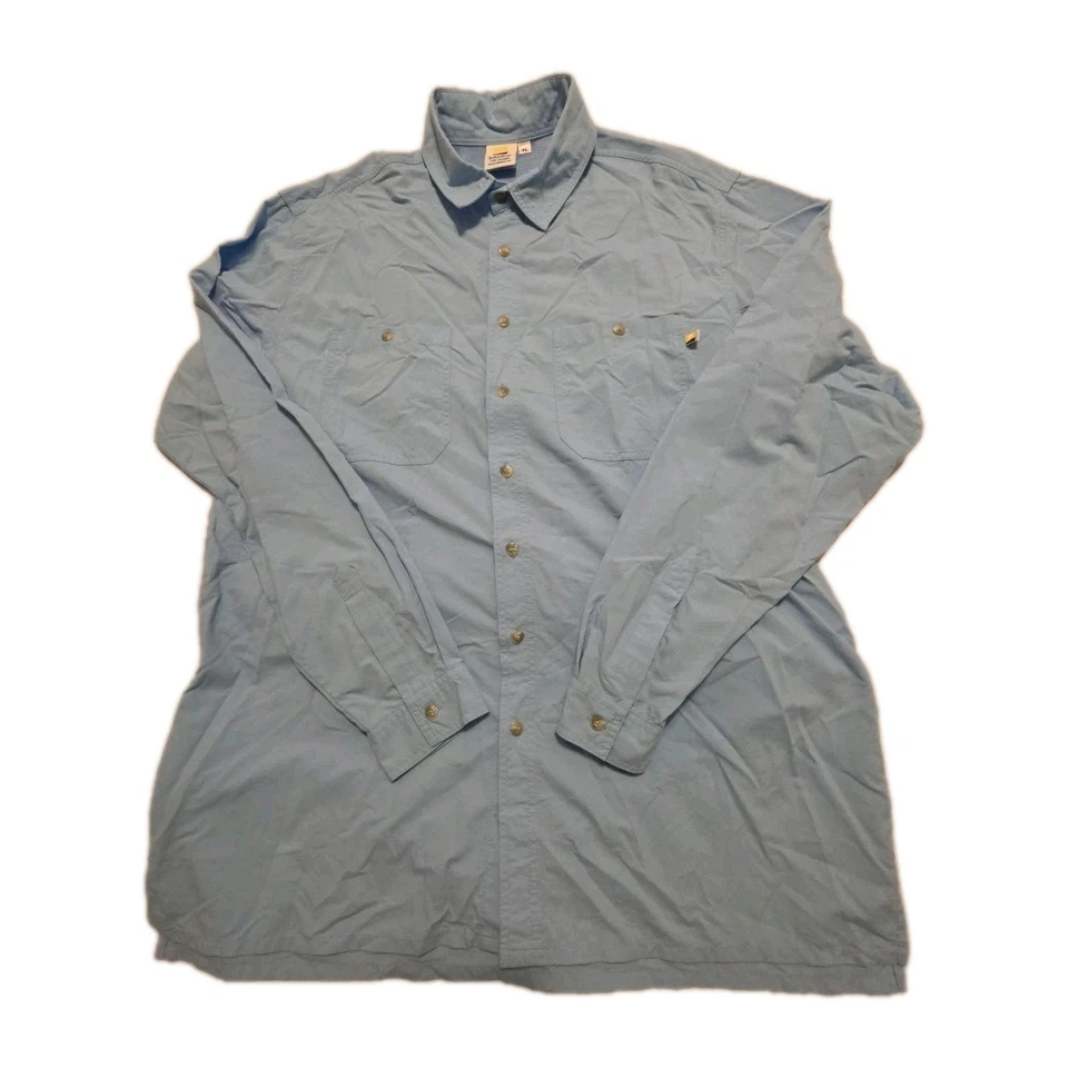 Solumbra Men's Ultimate Adventure Shirt Mesh Underarms sz TL BLUE Sun Protection - Image 2 of 4