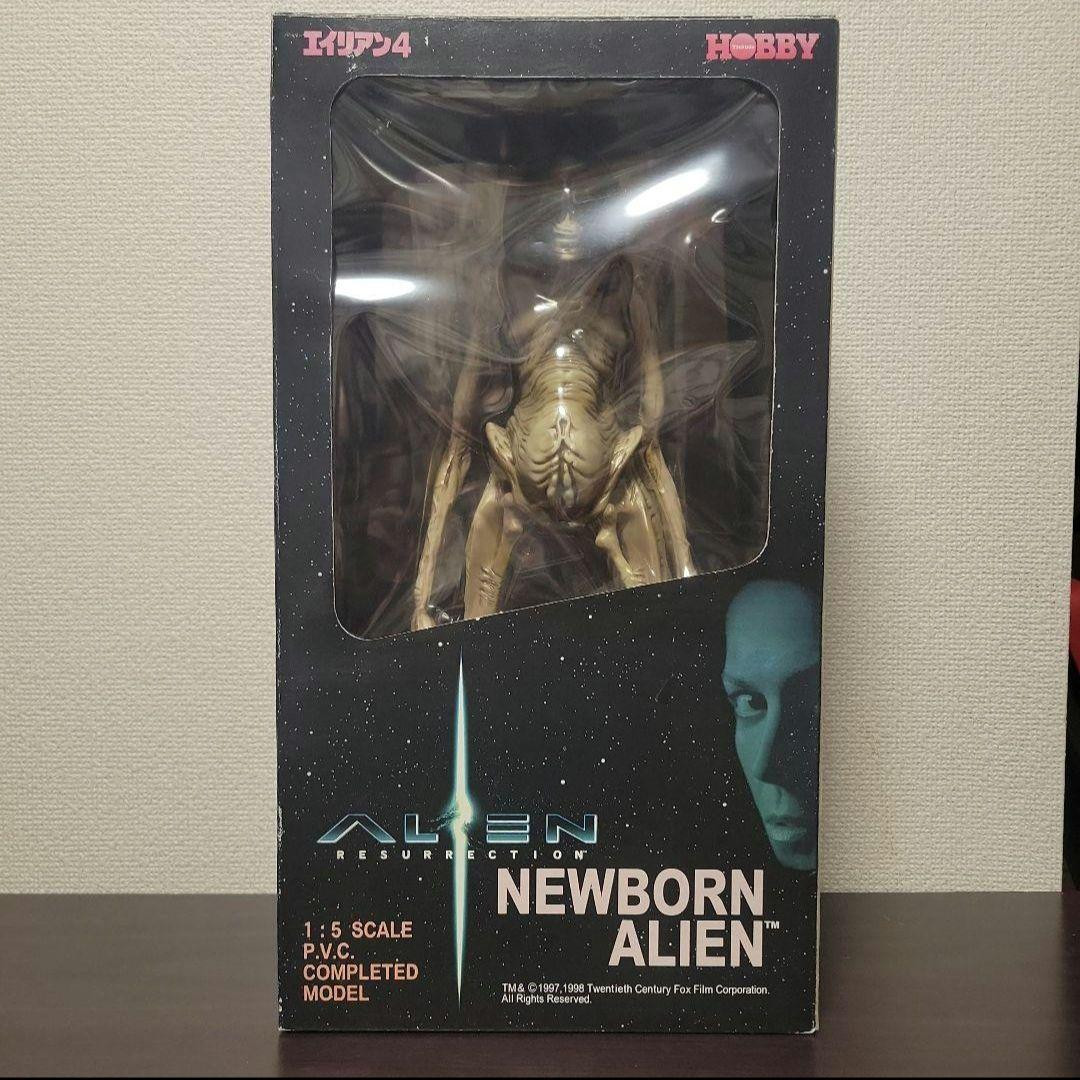 NEWBORN ALIEN 1/5スケール フィギュア 塗装済み 完成品 Vintage Tsukuda Hobby Alien 4 Newborn Alien 1/5 Scale PVC