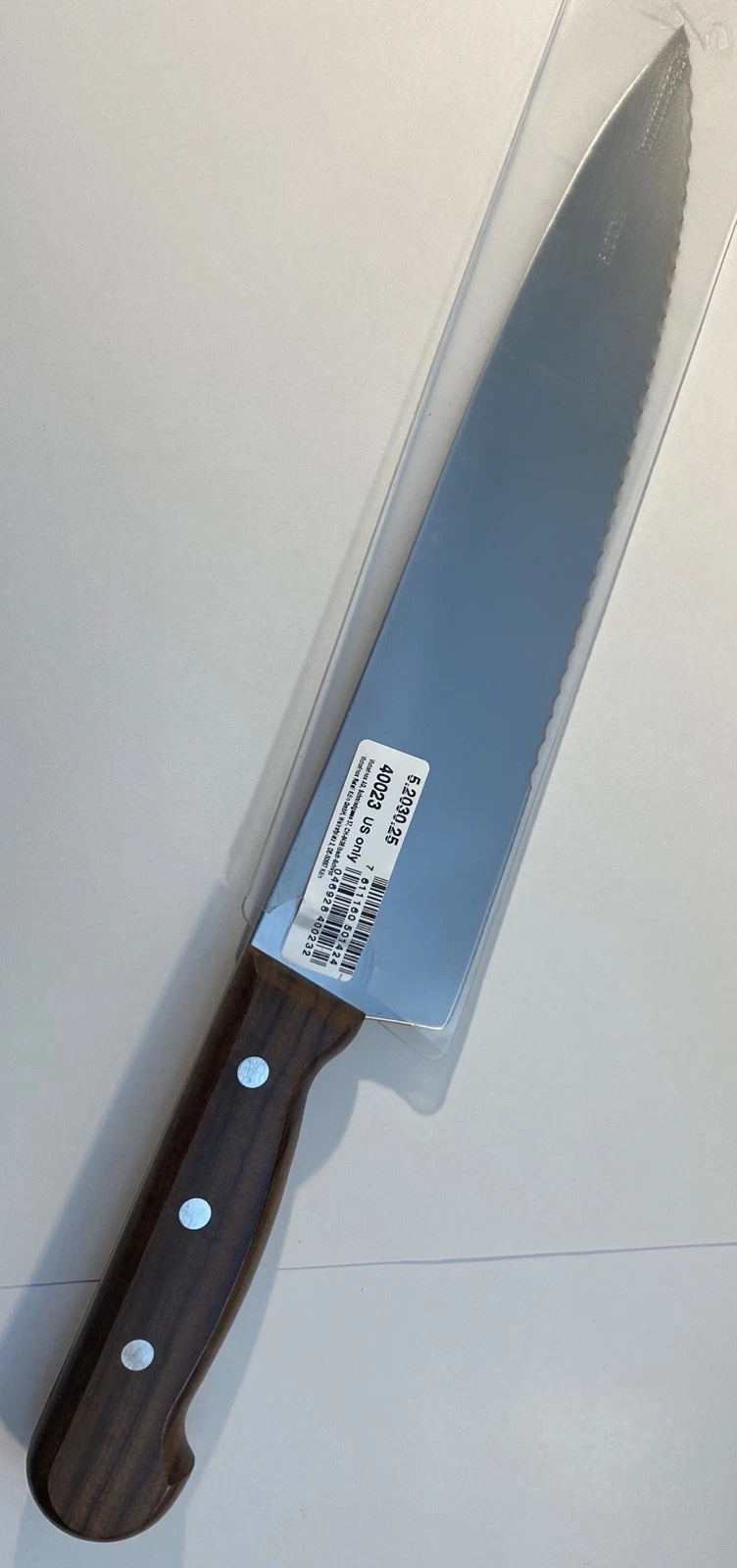 Victorinox 5.2000.25-X2 / 10" Serrated Chef Knife 🔪🔥 RoseWood Handle