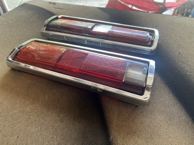 Datsun 510 Right Taillight housing lens bezel chrome 1600 bluebird tail light
