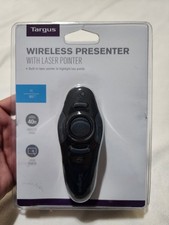 Targus Wireless USB Presenter Laser Pointer AMP16B Highlight Key PC MAC 2.4GHz