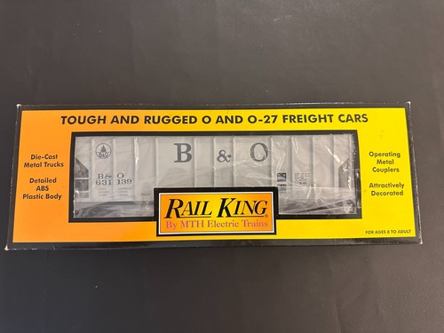 MTH TRENES ELÉCTRICOS RAIL KING 307555 B & O TOLVA CAMIONES Y ACOPLADORES DE METAL FUNDIDO | Zustand: New