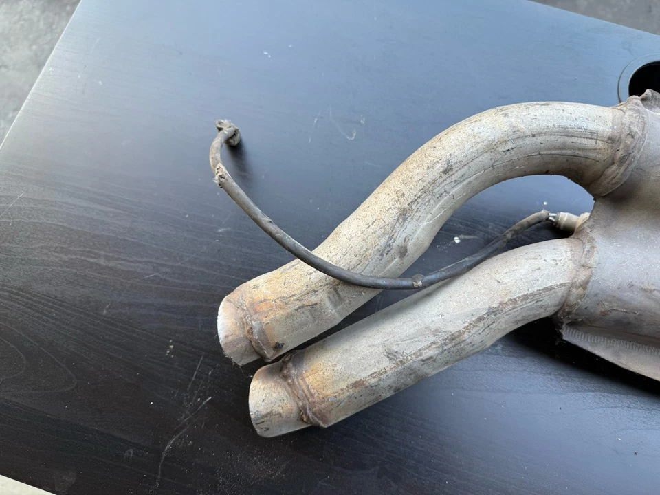 BMW E28 1985 535I E24 635CSI silenciador sistema de escape OEM Foto 3 de 4