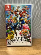 NEW Super Smash Bros. Ultimate Nintendo Switch Case [Case ONLY]
