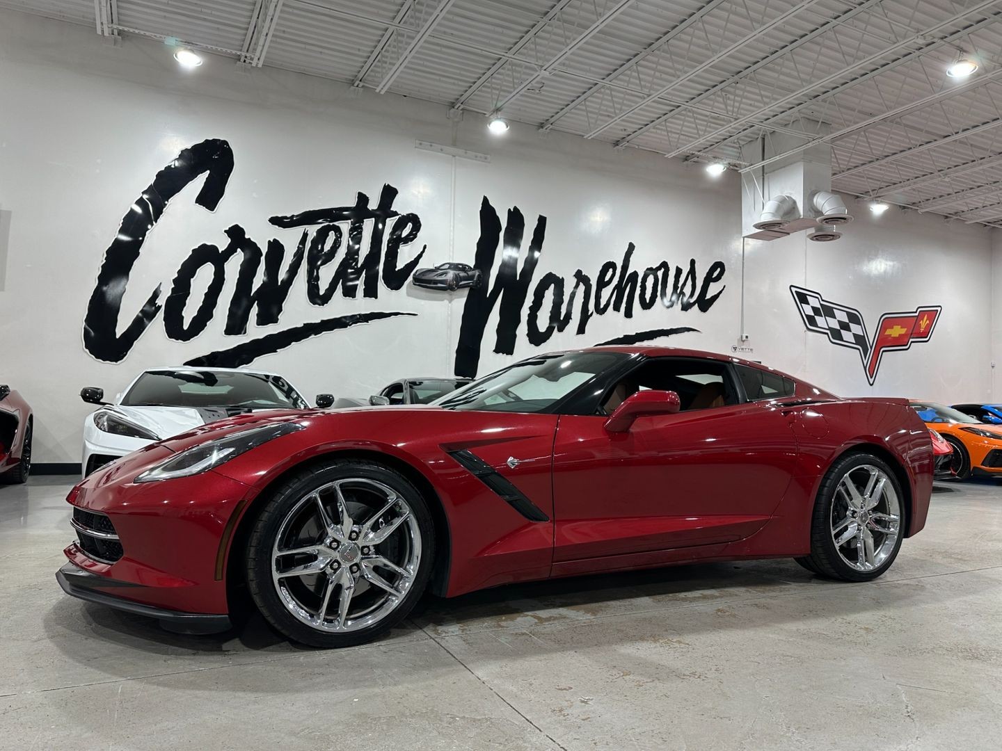 2014 Chevrolet Corvette Coupe 2LT, Z51, NAV, Auto, Chromes,...