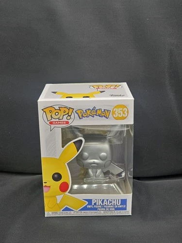 Funko Pop! Vinyl Pokémon Pikachu (Silver/Metallic) #353 889698540445