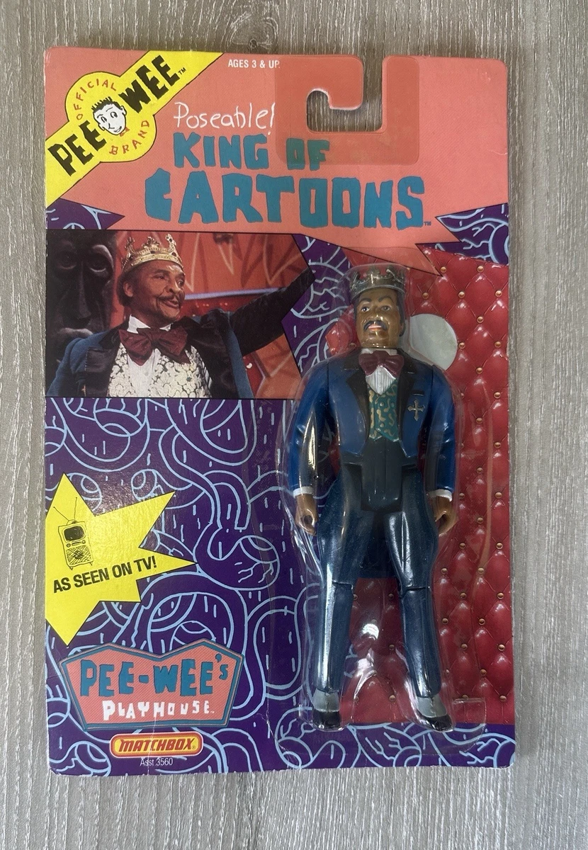 TV Character/Cartoon Pee-wee Herman Action Figures with Vintage