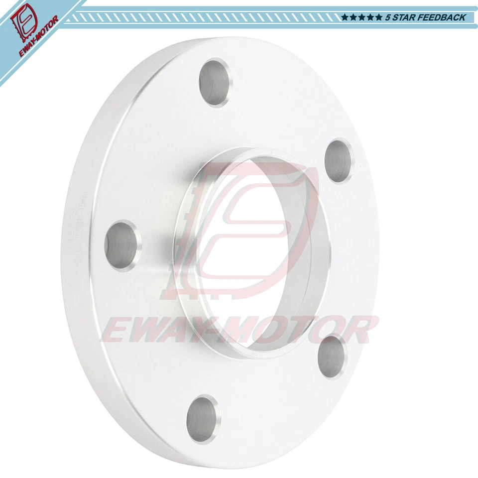 (2) Espaciadores de rueda 5x120 15 mm 12x1,5 para BMW 330xi 335i 745i 328i 535i 530i 525i Foto 3 de 4