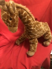 FAO SCHWARTZ LARGE PLUSH GIRAFFE
