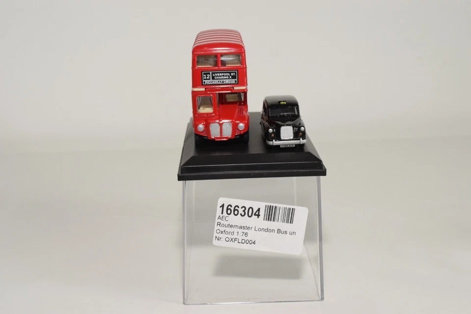 B8 1:76 OXFORD GIFT SET LD004 LONDON BUS & AUSTIN TAXI GIFT SET NUOVO CON SCA... - Immagine 4 di 4