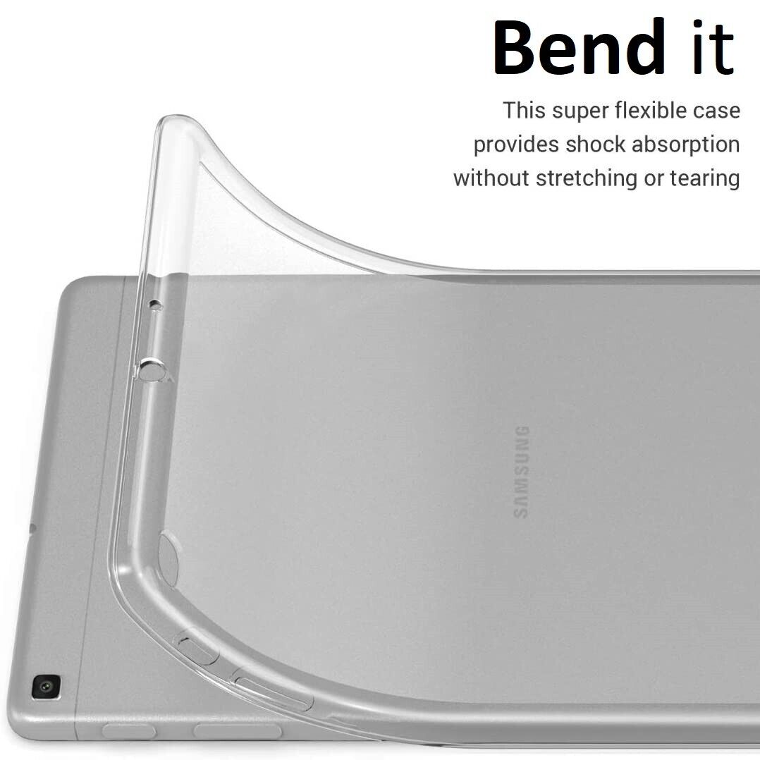 Premium Clear Case Cover For Samsung Galaxy Tab - ALL MODELS AVAILABLE