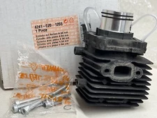 STIHL OEM CYLINDER WITH PISTON KIT 4241 020 1203 FOR BG86 BG86C SH86C SR BR 200