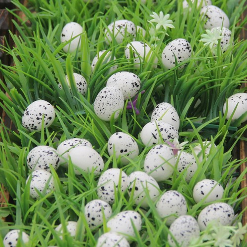 Fake Bird Eggs Painting Eggs Craft Eggs Supplies Artificial Bird Eggs