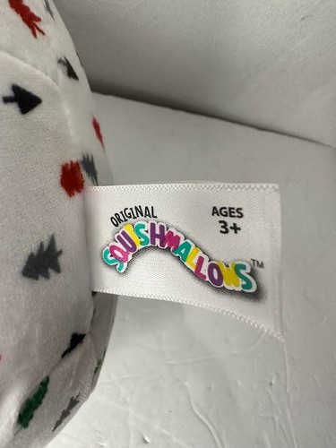 Squishmallows Floxie The Fox, Gray Fox in Christmas Pajamas, Pajama Squad, Rare - Picture 4 of 5