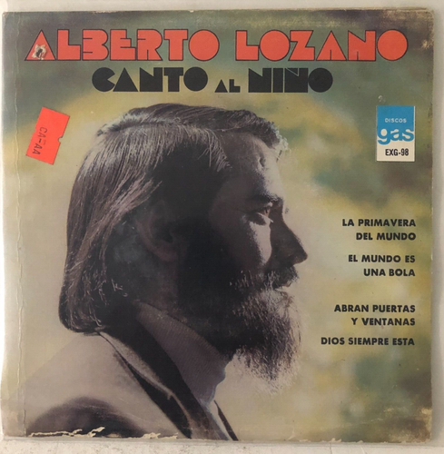 ALBERTO LOZANO - CANTO AL NIÑO - 1975 MEXICAN 7" EP PS, LATIN FOLK / CHILDREN - Picture 1 of 4