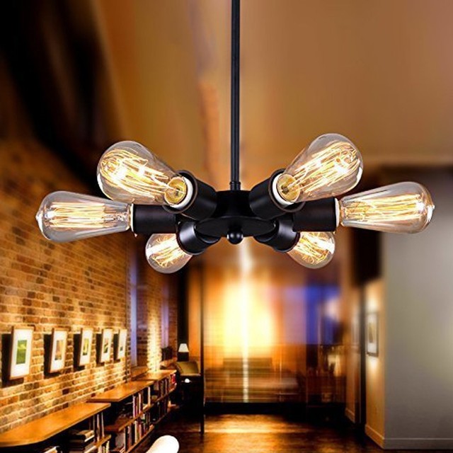 Steampunk Light Fixture Ceiling Industrial Kit Lamp Farmhouse