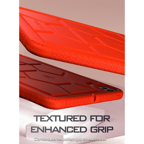 For Apple iPad Pro 11 2024 Case Poetic Kids Friendly Drop Silicone Cover Red - Picture 5 of 6