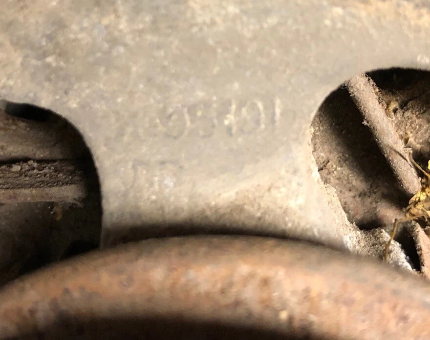 Alternador Mopar 1962 de fábrica 2098535 Dodge Plymouth Chrysler fecha 35 62 Foto 3 de 4