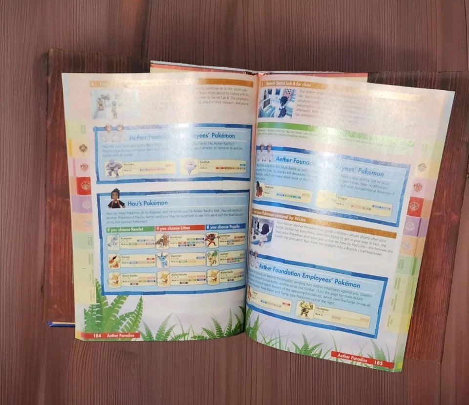 Pokémon Sol y Pokémon Edición Bóveda Lunar: Estrategia Región Alola, Solo Libro Foto 3 de 4