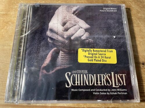SCHINDLER'S LIST (John Williams) OOP Ultimate Masterdisc Soundtrack CD SEALED - Zdjęcie 1 z 2