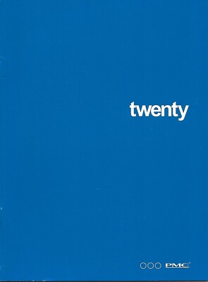 Audio Equipment Brochure - PMC - twenty series - Loudspeakers - 2011 (CE62)