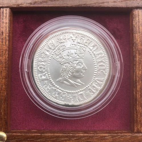 KING HENRY VII 2022 SILVER PROOF £5 COIN, BRITISH MONARCHS SERIES