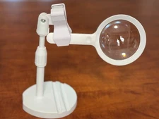 Sports Trading Card Gradin Tool w/ 30X Magnifying Glass & LED