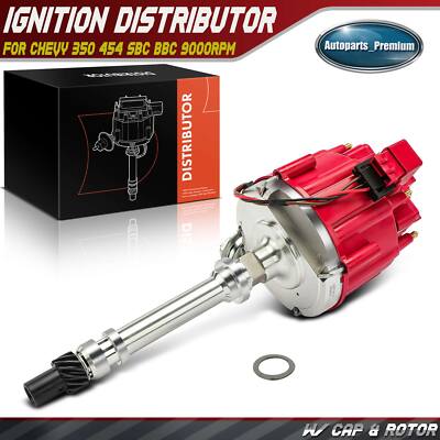 Ignition Distributor for Chevy GM Small Blocks 283 305 307 327 9000RPM 65k Coil