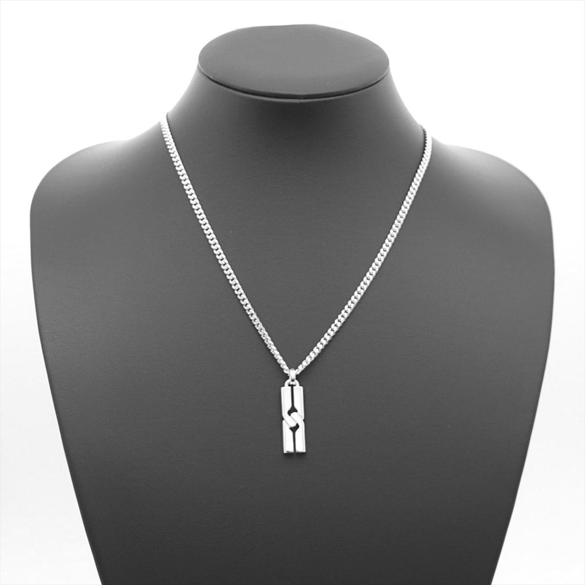 アクセサリーその他 GUCCI Woman Jewel Silver YBC782839001 Gucci Necklace Knot Long Pendant Silver Ag925 Women 313466