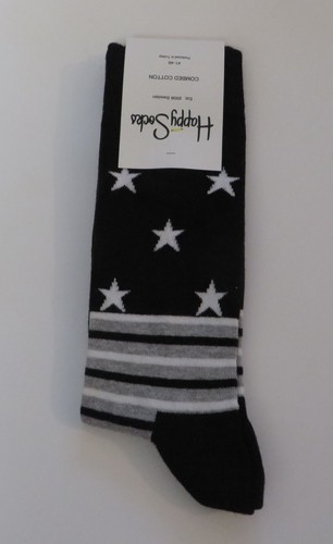 Happy Socks Men's Classic Crew Sock, Shoe Size 10 - 13 Soft Cotton 1 Pack - Picture 369 of 505