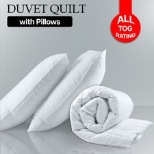 Anti Allergy Duvet Quilt Hotel Quality 4.5 7.5 10.5 Feel Warm Single Double King