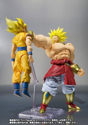 Figura de acción BANDAI S.H.Figuarts DRAGON BALL Z Super Saiyan BROLY Japón nueva - Imagen 7 de 10