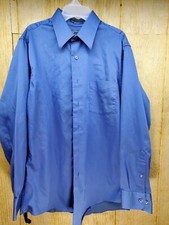 Arrow Men's Fitted Wrinkle Free Dress Shirt - Size M 15.5