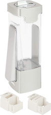 Zevro Pro Sugar 'N More Dispenser, 8oz, Silver/Chrome, KCH-06073