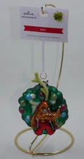 Hallmark The Grinch Max Blown Glass Christmas Tree Ornament BRAND NEW NWT