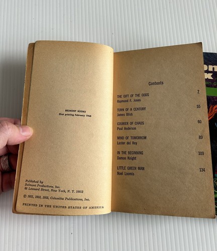 2 Vintage Sci-fi And Horror Books Monster Mix,things - Picture 5 of 6