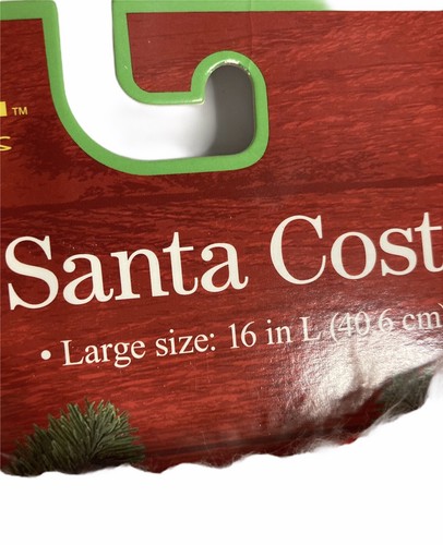 Santa Claus Dog Costume Large - Picture 2 of 3