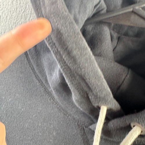 Abercrombie Hoodie Mens Small Black Pullover Sweatshirt - Picture 5 of 13