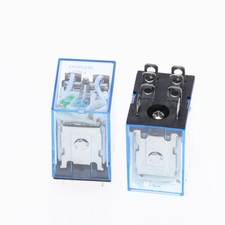 10Pcs Relay LY2NJ 12V AC Small relay 10A 8PIN Coil DPDT HH62P