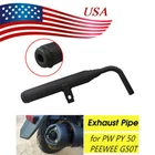 MOTORCYCLE SILENCER MUFFLER PIPE EXHAUST CLAMP FOR YAMAHA PW50 PY50