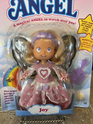 Vintage NOS My Little Angel Doll  Joy  Ertl Brand 1993 Toy Glitter Wings NIB