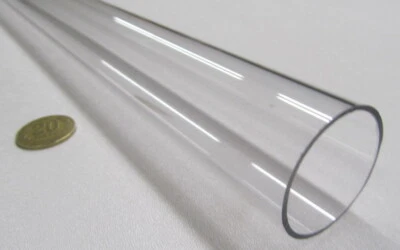 Kmac Polycarbonate Round Clear Tube / Tubing 1.50" x 1.375" (1 1/2"x1 3/8")