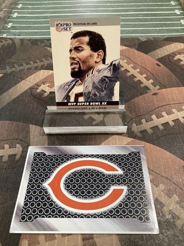 Chicago Bears Super Bowl XX Spieler 4 Karten Lot - Bild 6 von 6