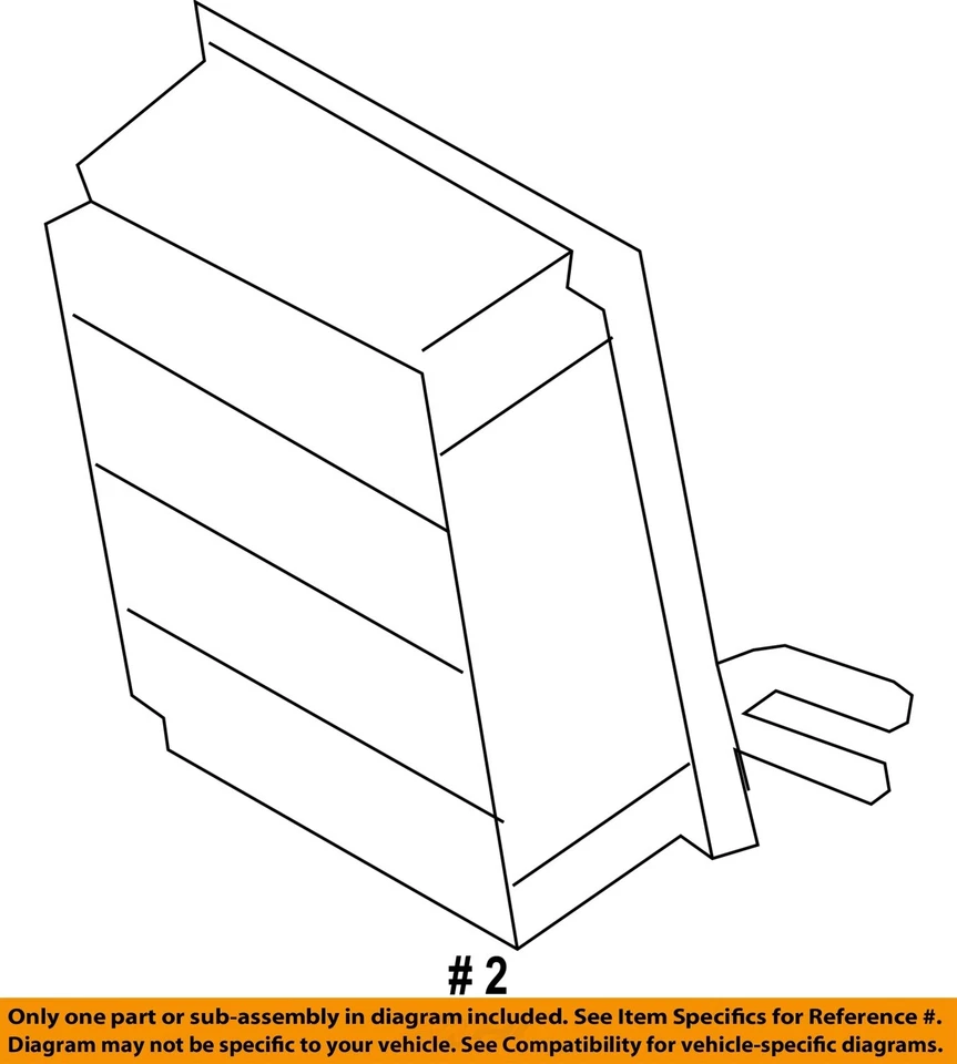 Núcleo de evaporador de aire acondicionado trasero usado se adapta a: Lincoln Navigator 2017 trasero 119`` WB núcleo encendido Foto 4 de 4