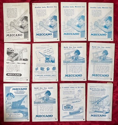 MECCANO MAGAZINE 1951 12冊セット MECCANO MAGAZINE 1951 12冊セット MECCANO MAGAZINE - 1952
