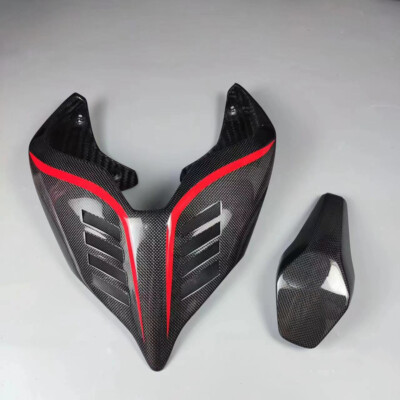 Carbon Fiber Rear Seat Tail Fairing  Rear Hump Cover For Ducati 18-23 V4/S/R V2